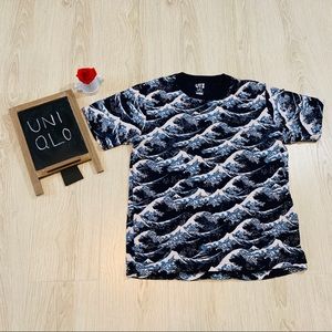 Uniqlo Waves Tee Shirt